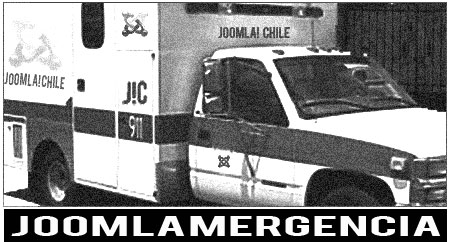 Atención de Emergencias, Incidencias, Urgencias... auxiliooooooo Joomla! joomla-emergencia-urgencia